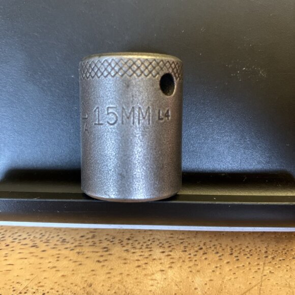 MAC TOOLS XP6 15MM 3/8" DRIVE SOCKET SHALLOW 6 POINT USA - Picture 2 of 5